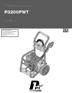 Manual P1PE P3200PWT Pressure Washer