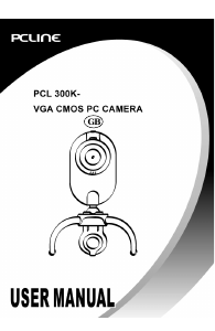 Handleiding PC Line PCL-300K Webcam