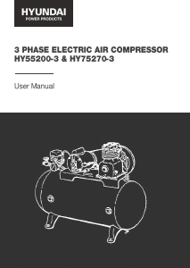 Handleiding Hyundai HY75270-3 Compressor