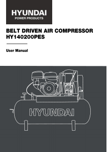 Handleiding Hyundai HY140200PES Compressor