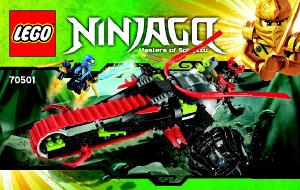 Bruksanvisning Lego set 70501 Ninjago Krigarmotorcykel