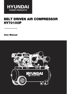 Handleiding Hyundai HY70100P Compressor