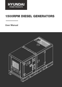 Handleiding Hyundai DHY125KSE Generator