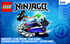 Manual de uso Lego set 70720 Ninjago Triturador deslizante