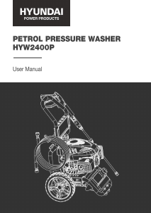 Manual Hyundai HYW2400P Pressure Washer