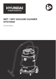 Manual Hyundai HYVI10030 Vacuum Cleaner