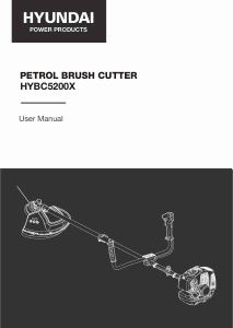 Manual Hyundai HYBC5200X Brush Cutter