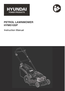 Manual Hyundai HYM510SP Lawn Mower