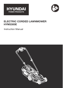 Manual Hyundai HYM3300E Lawn Mower