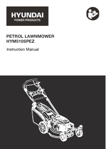 Manual Hyundai HYM510SPEZ Lawn Mower