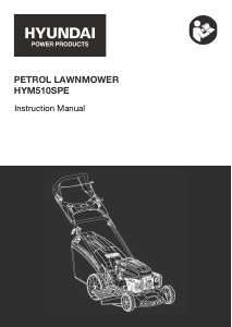 Manual Hyundai HYM510SPE Lawn Mower