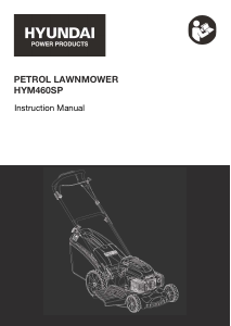 Handleiding Hyundai HYM460SP Grasmaaier
