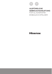 Bedienungsanleitung Hisense E6433X Kochfeld