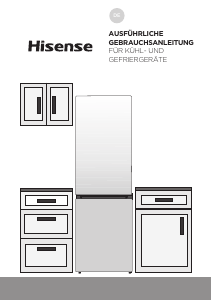 Bedienungsanleitung Hisense RB390N4AC2 Kühl-gefrierkombination