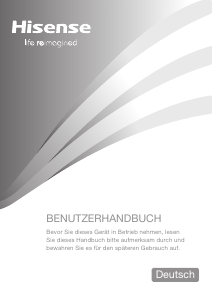 Bedienungsanleitung Hisense WFGE80141VM Waschmaschine