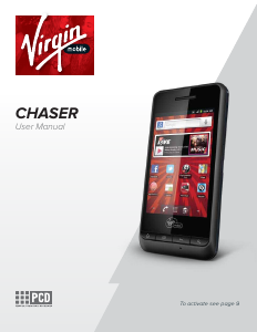 Handleiding PCD Chaser (Virgin) Mobiele telefoon
