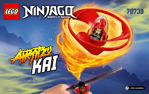Bruksanvisning Lego set 70739 Ninjago Airjitzu Kai flyer
