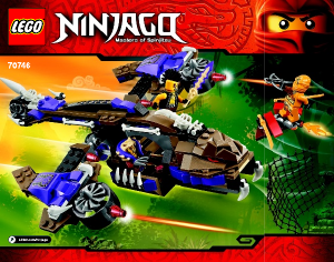 Mode d’emploi Lego set 70746 Ninjago L'hélicoptère de Condrai