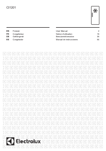 Manual de uso Electrolux CI1201 Congelador