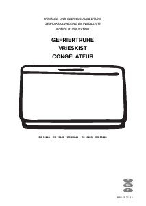 Mode d’emploi Electrolux EC2624S Congélateur