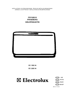 Käyttöohje Electrolux EC2203N Pakastin