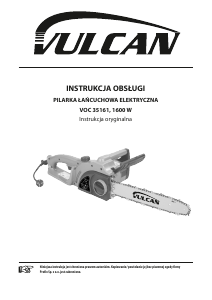 Instrukcja Vulcan Concept VOC 35161 Piła łańcuchowa