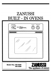 Handleiding Zanussi FM5230 Oven