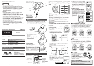 Bruksanvisning Shimano SC-M300 Cykeldator