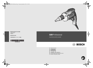 Hướng dẫn sử dụng Bosch GSR 6-25 TE Tuốc-nơ-vít