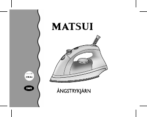 Handleiding Matsui MIR100 Strijkijzer