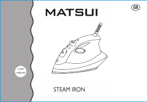 Manual Matsui MIR200E Iron