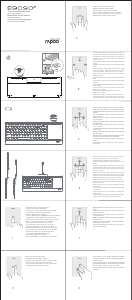 Manuale Rapoo E9090P Tastiera