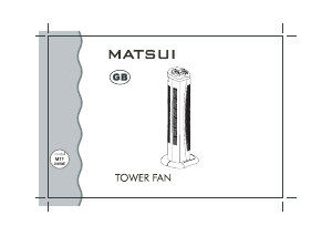 Manual Matsui MTF2000WE Fan
