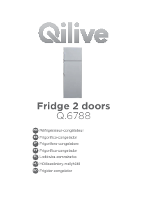 Instrukcja Qilive Q.6788 Lodówko-zamrażarka