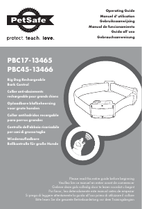 Handleiding PetSafe PBC17-13465 Bark Control Elektronische halsband