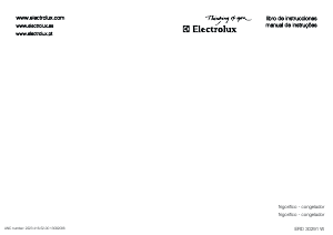 Manual Electrolux ERD30291W8 Frigorífico combinado