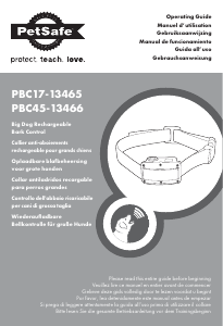 Manual de uso PetSafe PBC17-13466 Bark Control Collar eléctrico