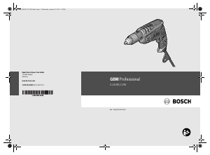 Manual Bosch GBM 6 Impact Drill