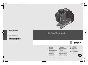 Instrukcja Bosch GLL 3-80 P Laser liniowy