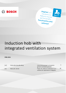 Handleiding Bosch PIE895B15E Kookplaat