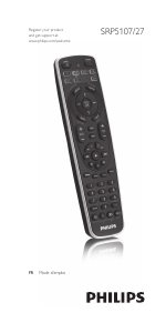 Manual Philips SRP5107 Remote Control