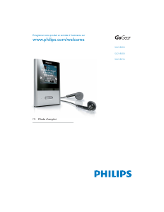 Mode d’emploi Philips SA2VBE08SS GoGear Lecteur Mp3