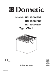 Bedienungsanleitung Dometic RC 1200 EGP Kühlbox