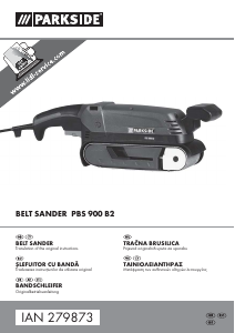 Manual Parkside IAN 279873 Belt Sander