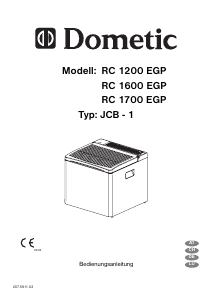 Bedienungsanleitung Dometic RC 1600 EGP Kühlbox