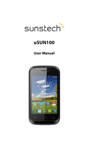 Mode d’emploi Sunstech uSUN 100 Téléphone portable