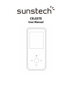 Mode d’emploi Sunstech CELESTE Lecteur Mp3