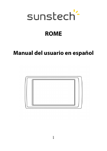 Manual de uso Sunstech ROME Reproductor de Mp3