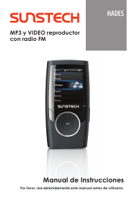 Handleiding Sunstech HADES Mp3 speler