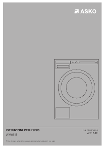 Manuale Asko W2114C.W Lavatrice